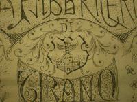 Anni '70 del sec. XIX - Disegno sulla copertina di un fascicolo dell'archivio storico comunale.